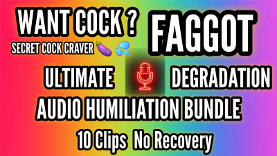 Ultimate Faggot Degradation Bundle!