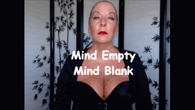Mesmerization Mind Empty Mind Blank