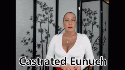 Castration Castrated Eunuch Goddess Natasha