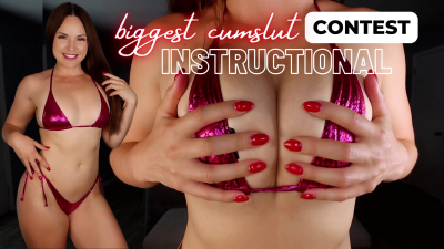 Biggest Cumslut Contest Instructional