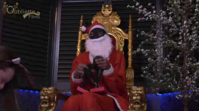 Knicker Sniffing Santa