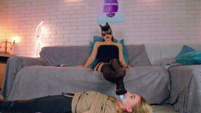 Catwoman Olena Owns Sheriff Helena Part 02 Russian Language Uhd 3840X2160 4K