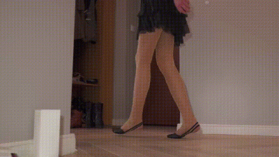 Smell Amazing Legs Of Stella In Black Half Ballet Shoes Full Uhd 3840X2160 4K