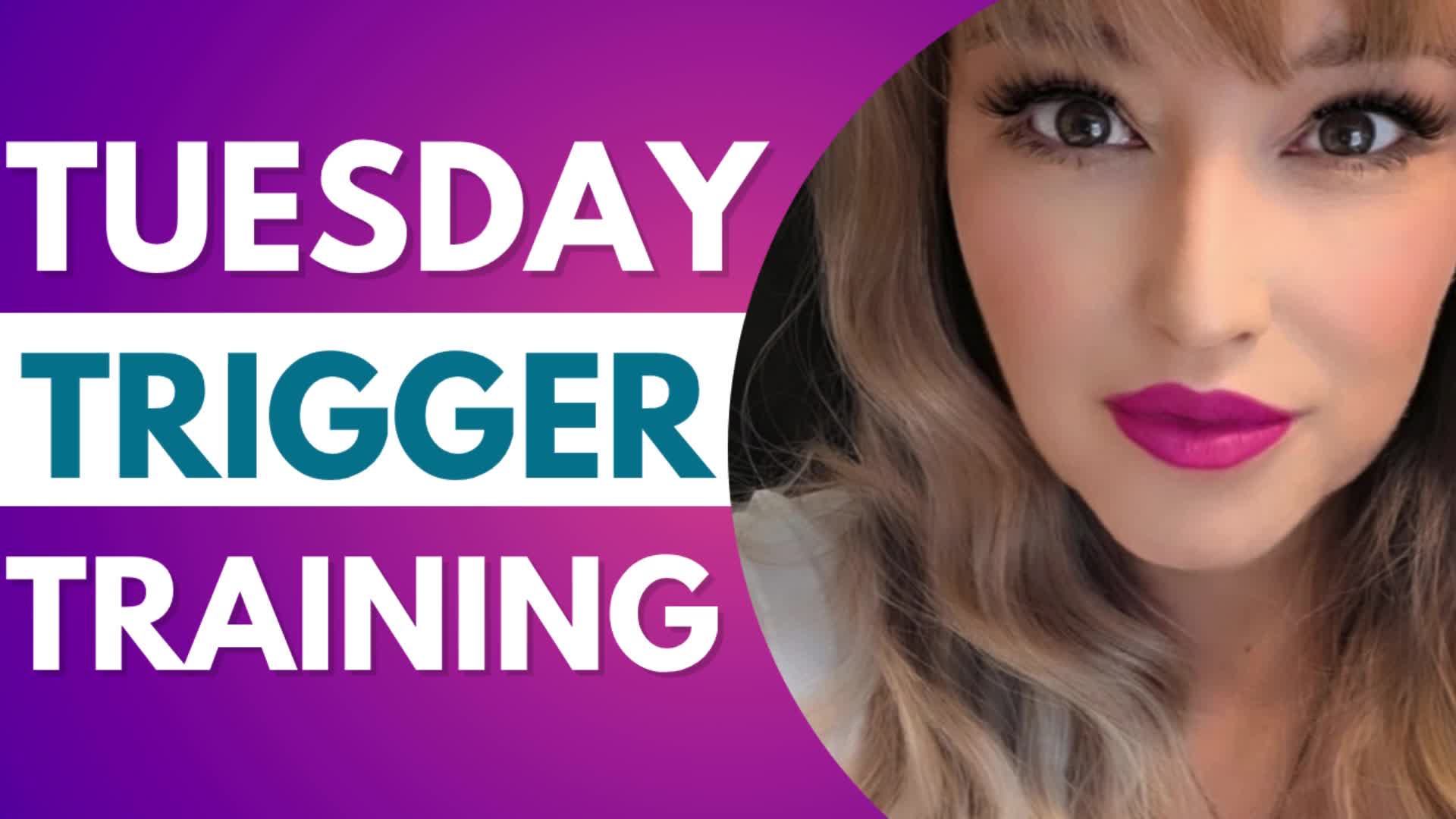 Tuesday Trigger Training | Mistress Amethyst | Femdom Trance | Cell Phone Video