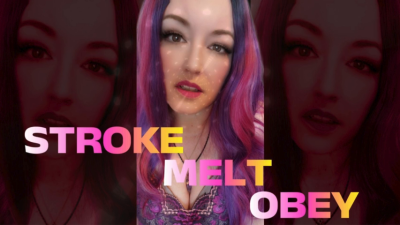 Stroke Melt Obey | Mindfuck JOI From Mistress Amethyst