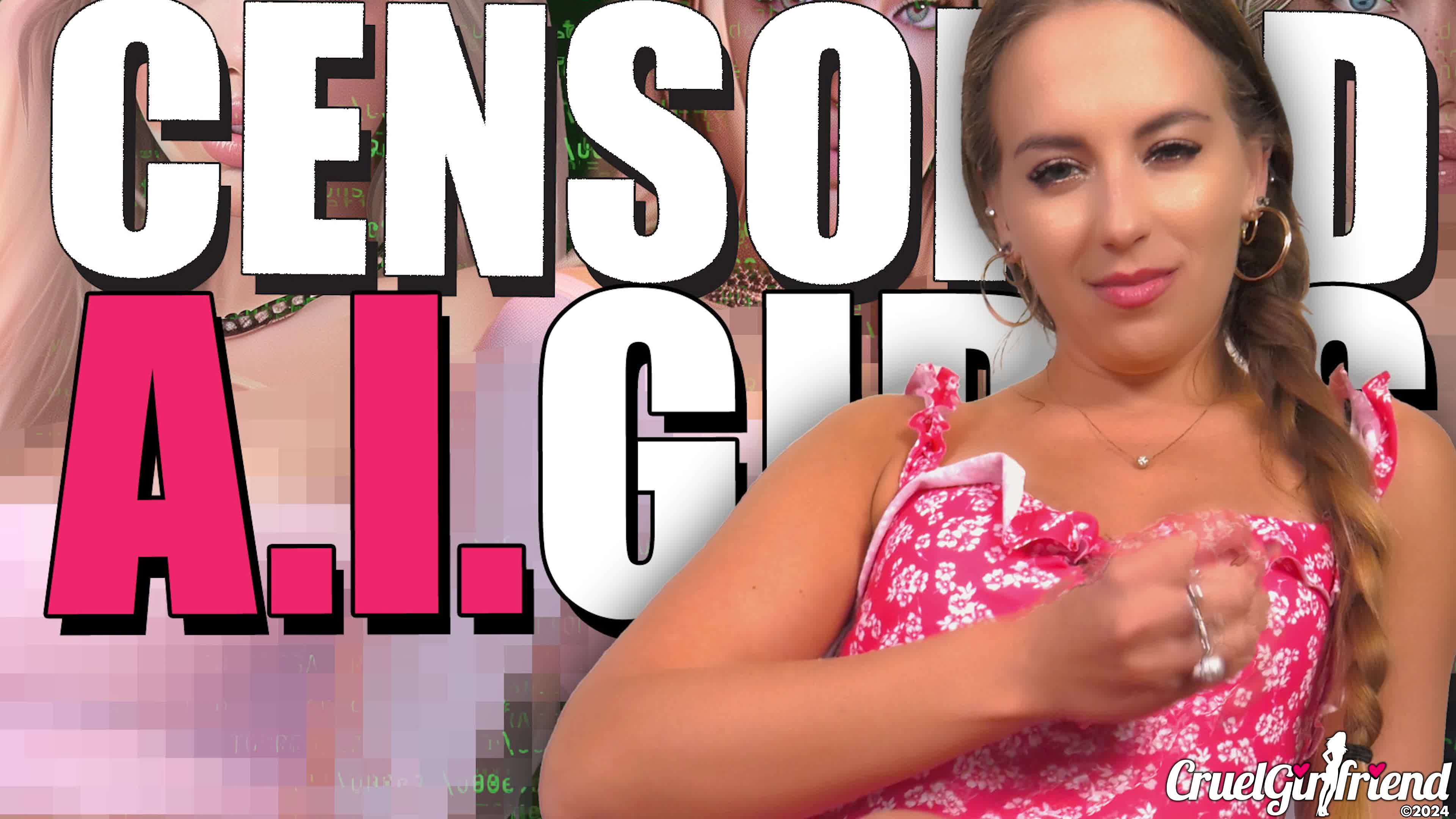 A captivating woman giving a suggestive hand gesture