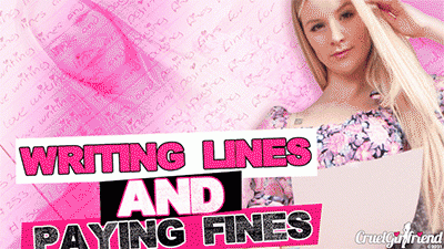 Writing Lines And Paying Fines Assignment