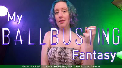 My Ballbusting Fantasy- Ball Popping Ballbusting Castration Dirty Talk By Miss Faith Rae With Extreme Humiliation And Reproductive Denial- HD 1080p MP4