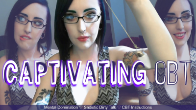 Captivating Cbt- Mental Domination Cbt Instructions By Miss Faith Rae With Mean Girl Cock Tease And Sadistic Pain Play- HD 1080p Mp4