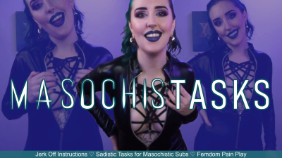 Masochistasks- Short- Sadistic Cbt Pain Play Tasks For Horny Masochists By Miss Faith Rae With Jerk Off Instructions And Orgasm Control- HD 1080p Mp4