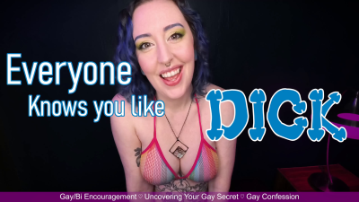 Everyone Knows You Like Dick Bi Encouragement, Gay Confession, Out Of The Closet, Gay Denial By Miss Faith Rae HD 1080P Mp4