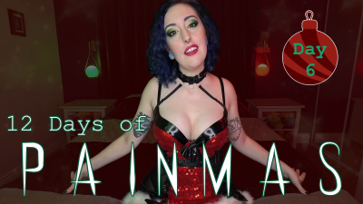 Day 6 12 Days Of Painmas Christmas Cbt & Pain Play Slave Tasks By Miss Faith Rae With Bdsm Instructions & Femdom POV HD 1080P Mp4