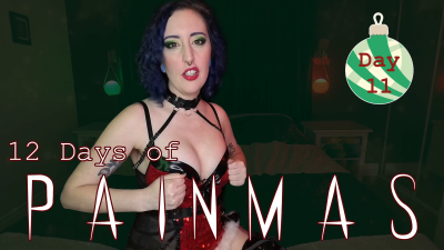 Day 11 12 Days Of Painmas Christmas Cbt & Pain Play Slave Tasks By Miss Faith Rae With Bdsm Instructions & Femdom POV HD 1080P Mp4