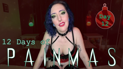 Day 12 12 Days Of Painmas Christmas Cbt & Pain Play Slave Tasks By Miss Faith Rae With Bdsm Instructions & Femdom POV HD 1080P Mp4