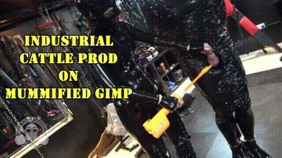 Industrial Prod On Mummified Gimp
