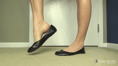 Heel Popping Ballet Flats