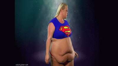 Val Goes Super Sized