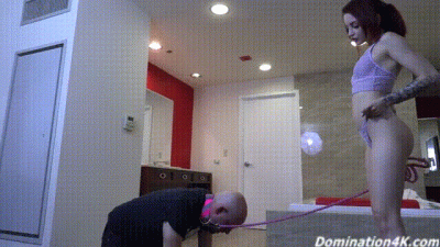 Ballbusted By Domina Lola Fae (4K)