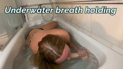 Underwater Breath Holding JOI