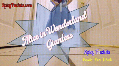 Alice In Wonderland Giantess