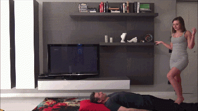 Elizabeth 'The Bratty Princess'- You Are My Catwalk Sexy Trampling, Face Walking, Posing Standing On The Face