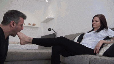 Electra Worship Your Goddess, Slave Mouth Fucking With Foot, Foot Worship