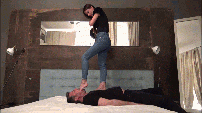 Evike So, You Want To Fuck Me?- Custom Clip Tramplig, Hard Foot Gagging And Brutal Face Kicking