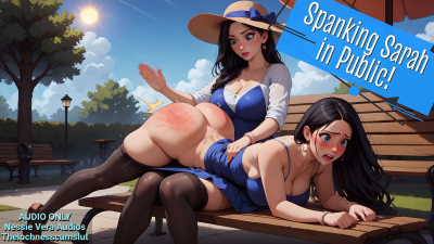 Spanking Sarah In Public