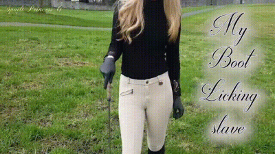 My Boot Licking Slave