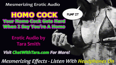Your Homo Cock Get Hard When I Call You A Homo Sexy Mesmerizing Beats Erotic Audio By Tara Smith