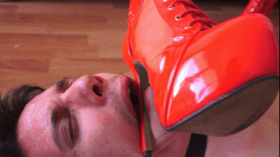 Phlegmatic And Cruel Whore I'll Crush You Under My Sexy High Heels!: Merciless Shoes Domination!