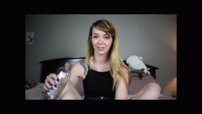 Purple Toes Footjob