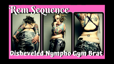 Disheveled Nympho Gym Brat