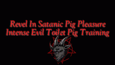 Revel In Satanic Pig Pleasure: Intense Evil Toilet Pig Training (Brown)