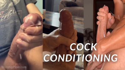 Cock Conditioning: Encouraged Bi Cock Worship Princess Piper
