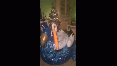 These 2 Inflatable Were Very Naughty, So They Deserve Punishment