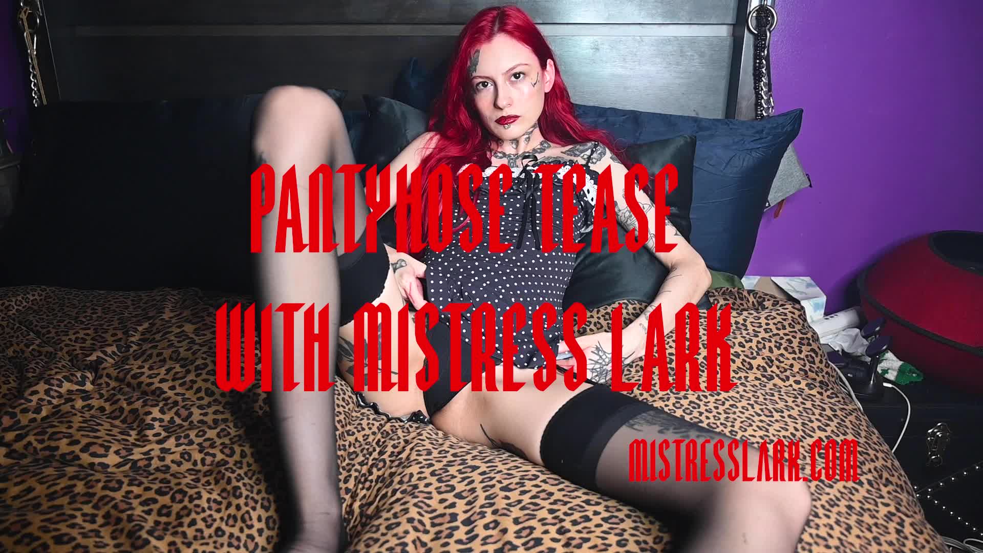 Pantyhose Tease