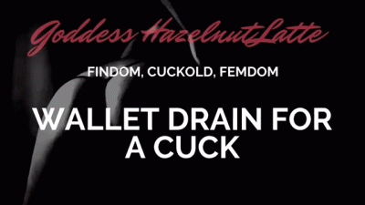 Wallet Drain For A Cuck