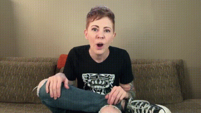 Non Binary Feet Worship JOI