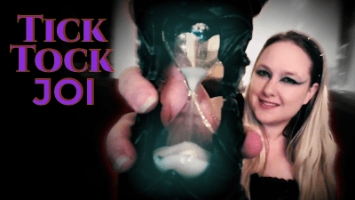 Gooning **** Classic: Goth Goddess Timer JOI