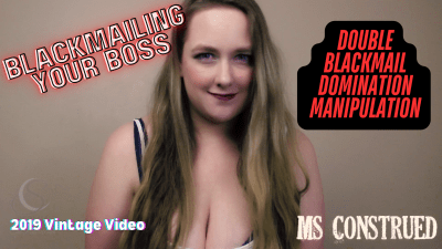 Blackmailing Your Boss For A Promotion