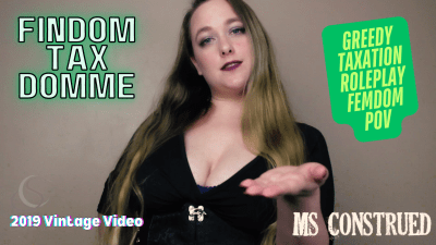 Financial Domme Mandatory Tax Collection
