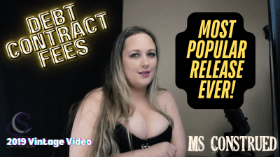 Findom Debt Contract Fees Exposed