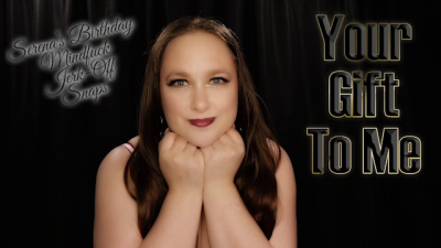 Birthday Findom JOI Snap Training