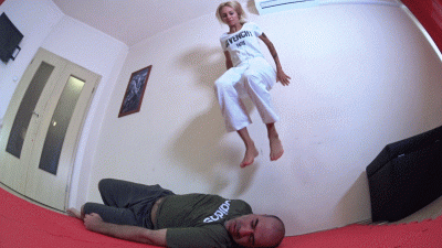 Cecilia Lethal Karateka Feet Inhuman Facestrampling, Facestomping And Facejumping Gopro Version