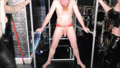 Ballbusting The Christmas Turkey Part 2