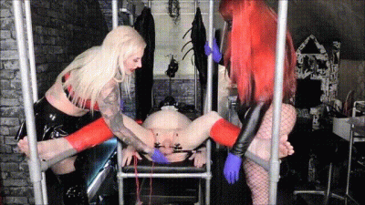 Big Balls Clamped Part 2 Cbt Needles