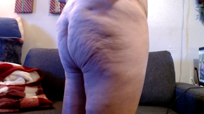 Puckered Bootie Cellulite Squeeze Ass Tease