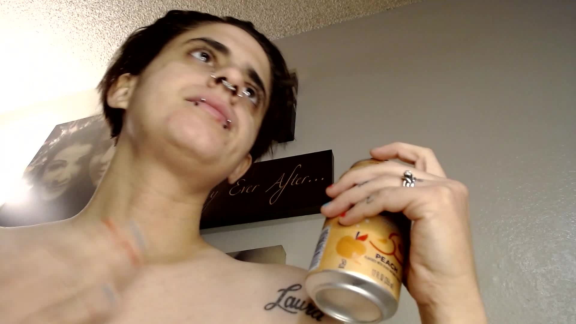 Loud Closeup Soda Burps