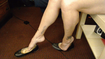 Dirty Ballet Flats Calves Feet Share
